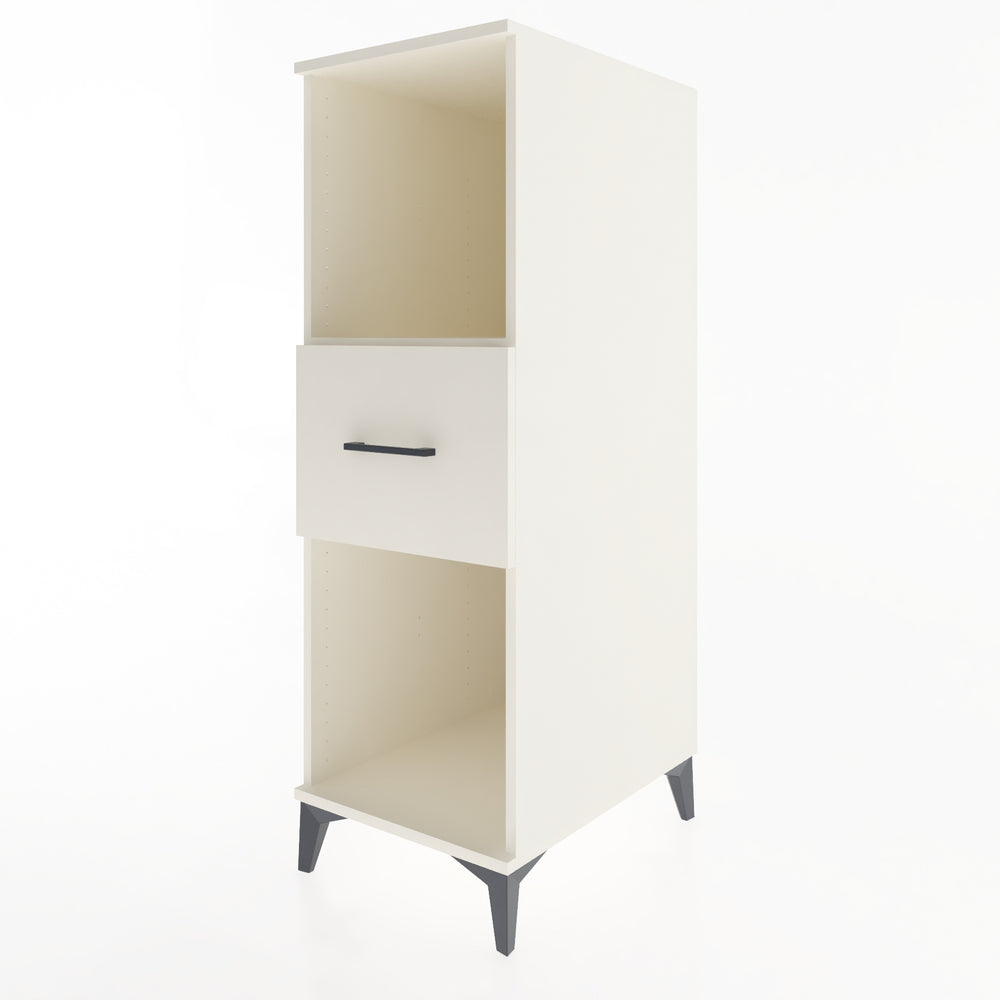 Woodntry Modular Cabinet Moonstone 44x59x122 cm with Drawers and Shelves CR69-1