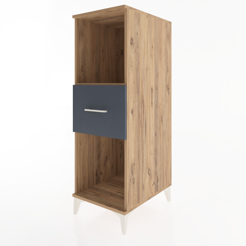 Woodntry Modular Cabinet Pine 44x59x122 cm with Drawers and Shelves CR69-3