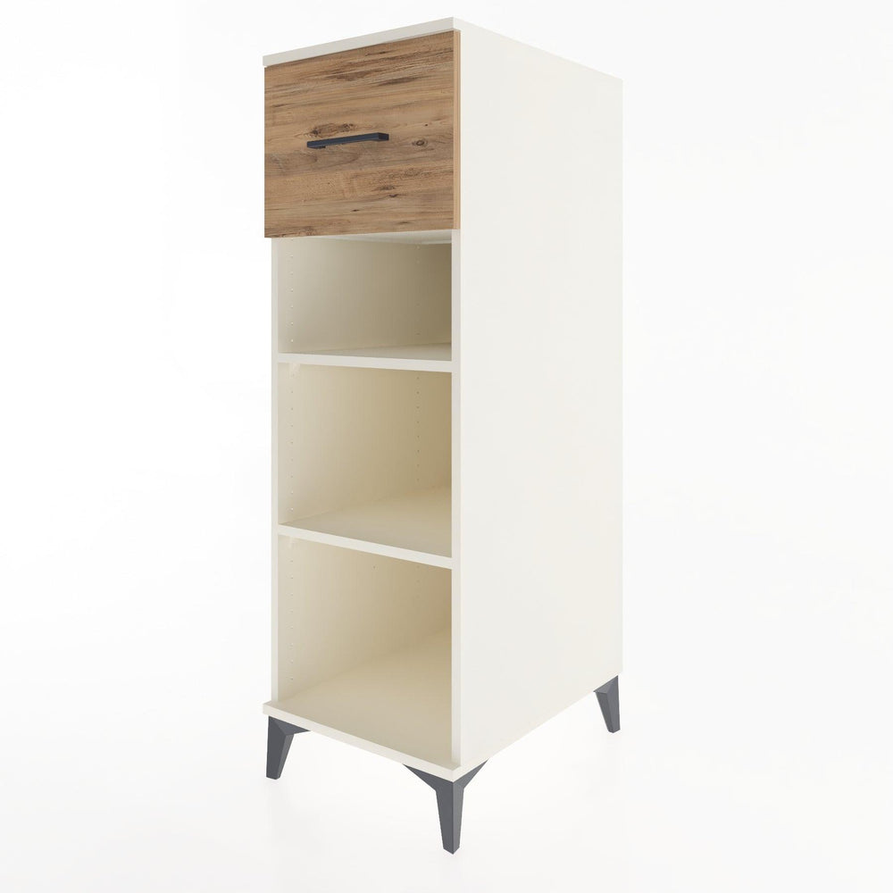 Woodntry Modular Cabinet Moonstone 44x30x122 cm with Drawers and Shelves CR70-1