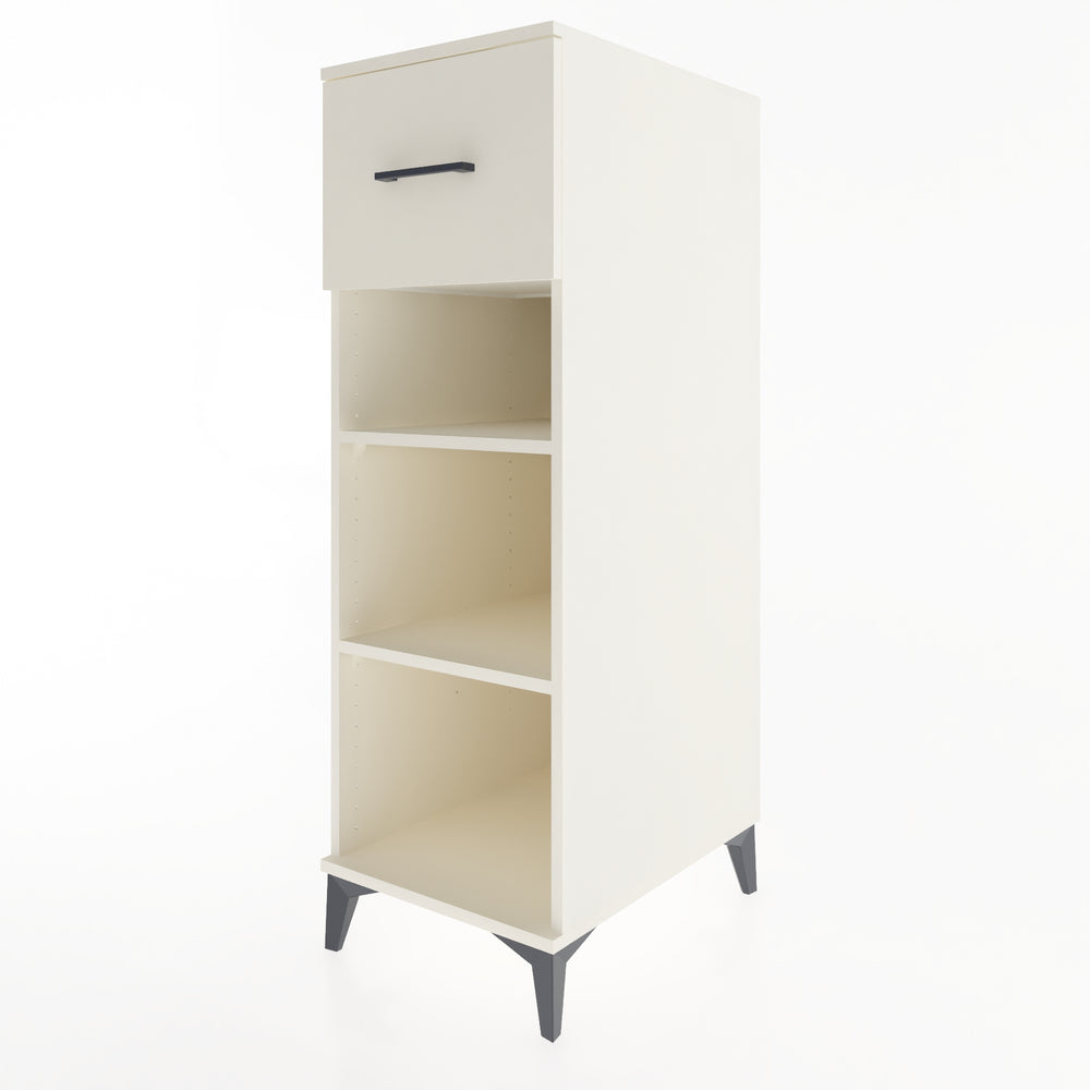 Woodntry Modüler Dolap Aytaşı 44x59x122 cm Çekmeceli ve Raflı CR70-1