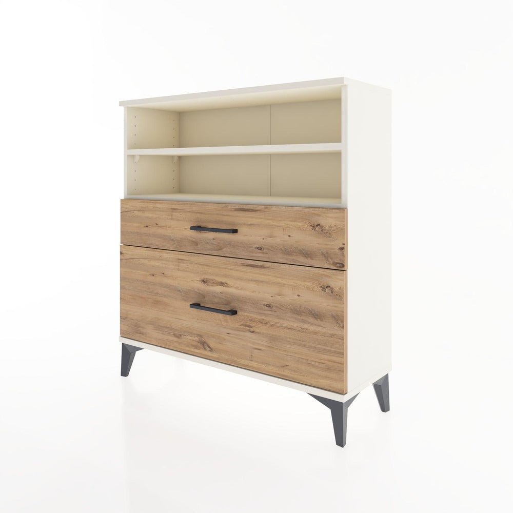 Woodntry Modüler Şifonyer Aytaşı 88x30x84 cm Çekmeceli ve Raflı CR21-1