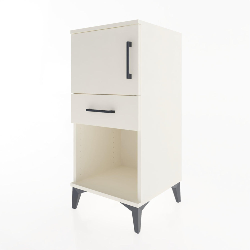 Woodntry Modular Nightstand Moonstone 44x44x84 cm Functional F43-1