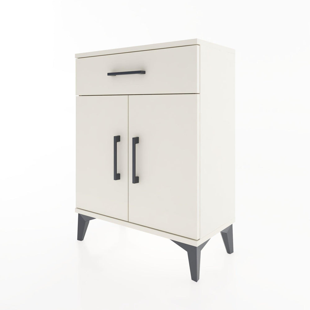 Woodntry Modular Nightstand Moonstone 60x30x68 cm with Cover and Drawer KC21-1