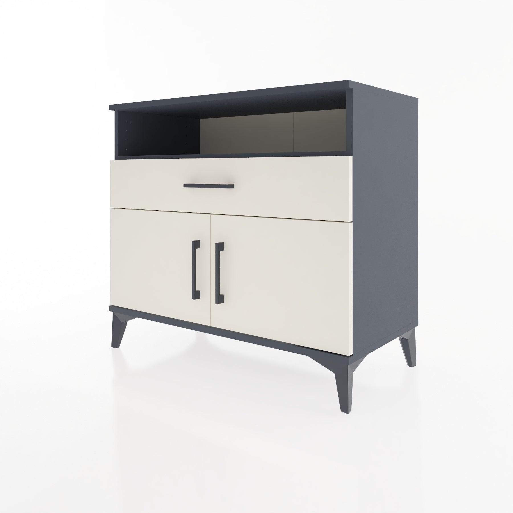 Woodntry Modular Dresser Anthracite 88x44x68 cm Functional F21-2