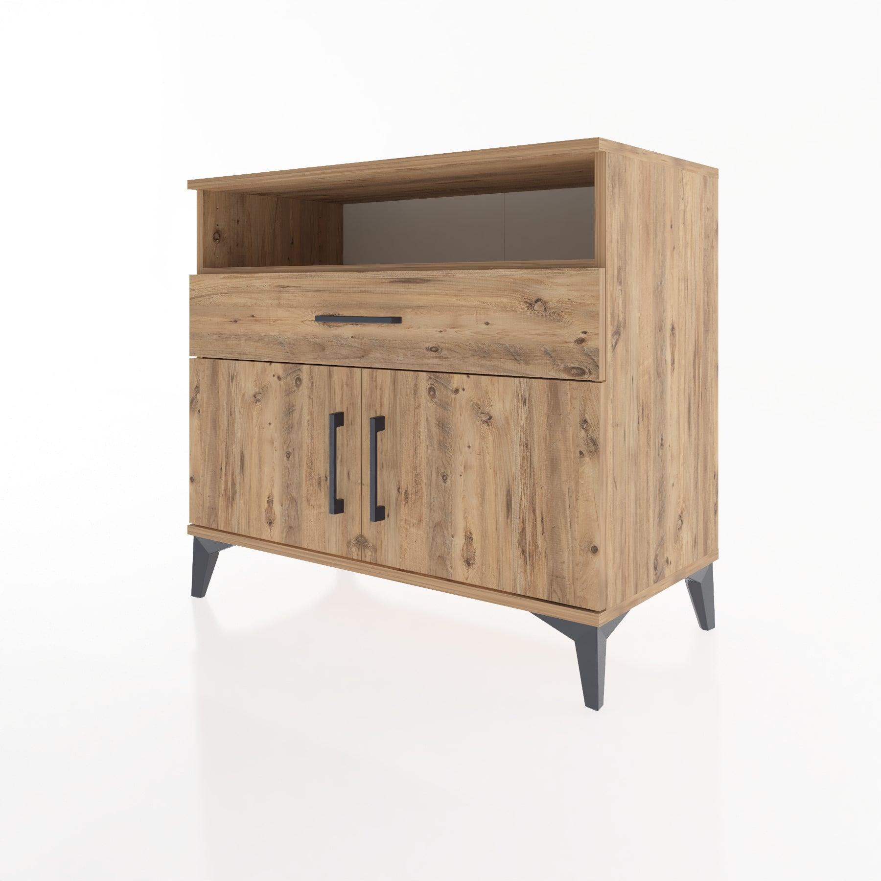 Woodntry Modüler Şifonyer Çam 88x44x68 cm Fonksiyonel F21-3
