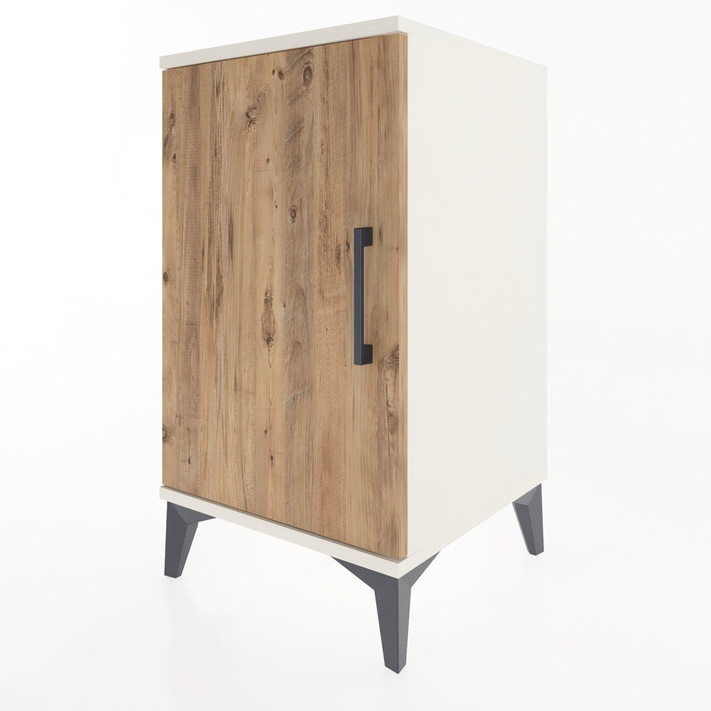 Woodntry Modular Nightstand Moonstone 44x44x68 cm With Lid K22-1