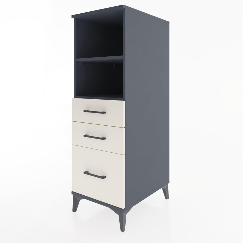 Woodntry Modular Cabinet Anthracite 44x30x122 cm Functional F72-2