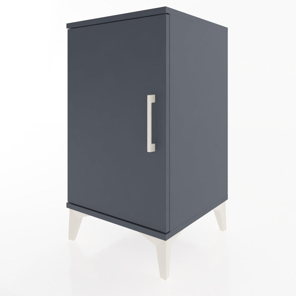 Woodntry Modular Nightstand Anthracite 44x44x68 cm with Lid K22-2
