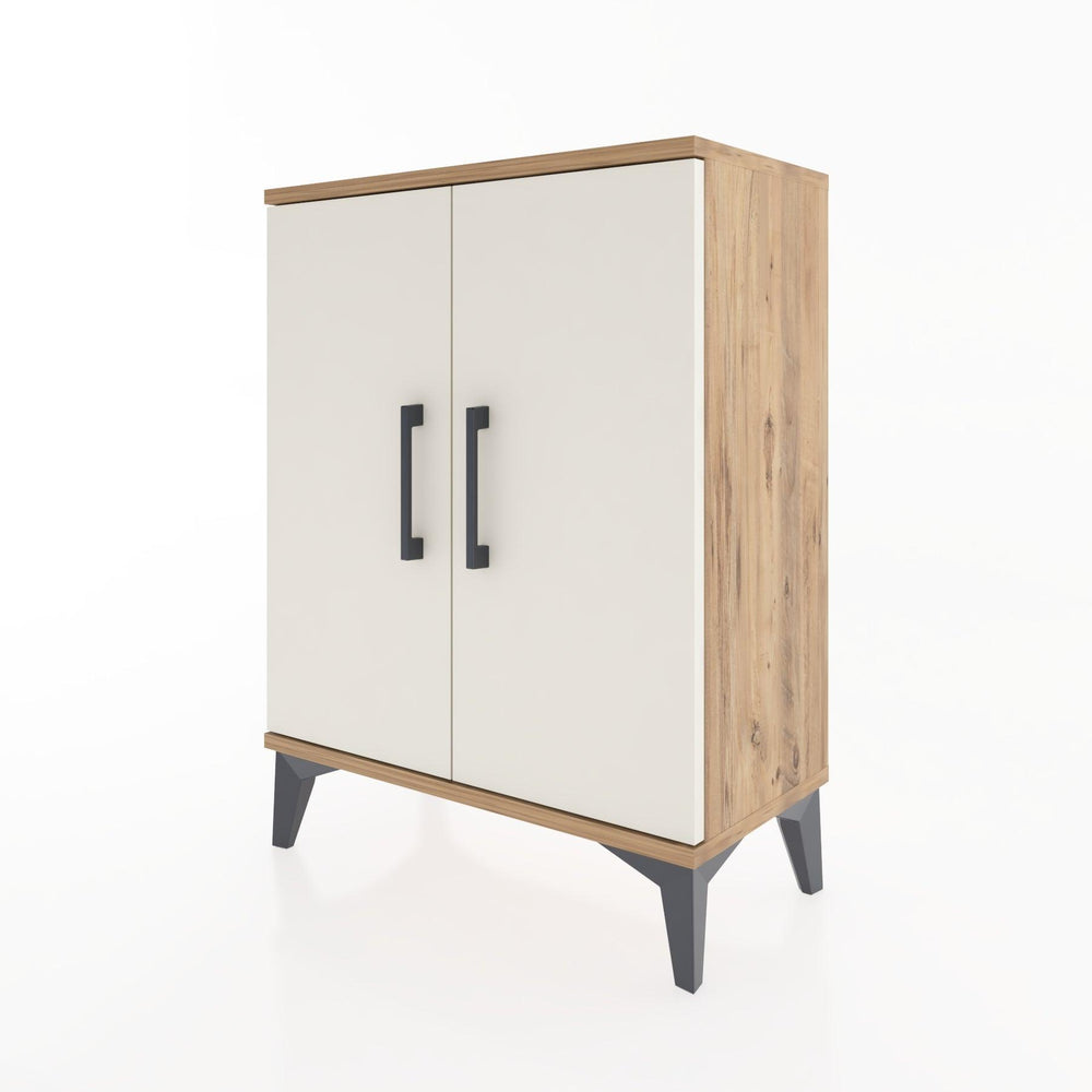 Woodntry Modular Nightstand Pine 60x30x68 cm With Cover K22-3