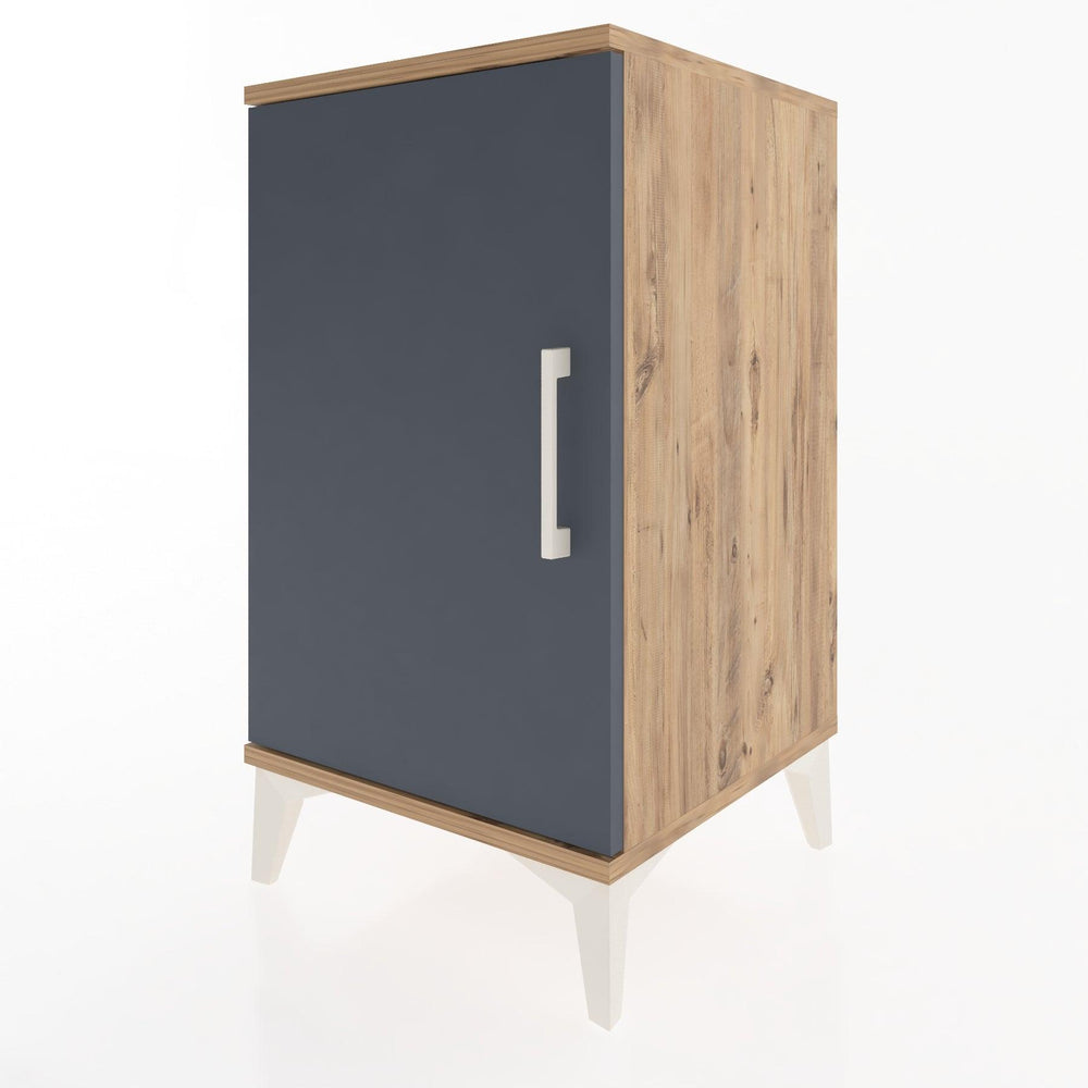 Woodntry Modüler Komodin Çam 44x44x68 cm Kapaklı K22-3