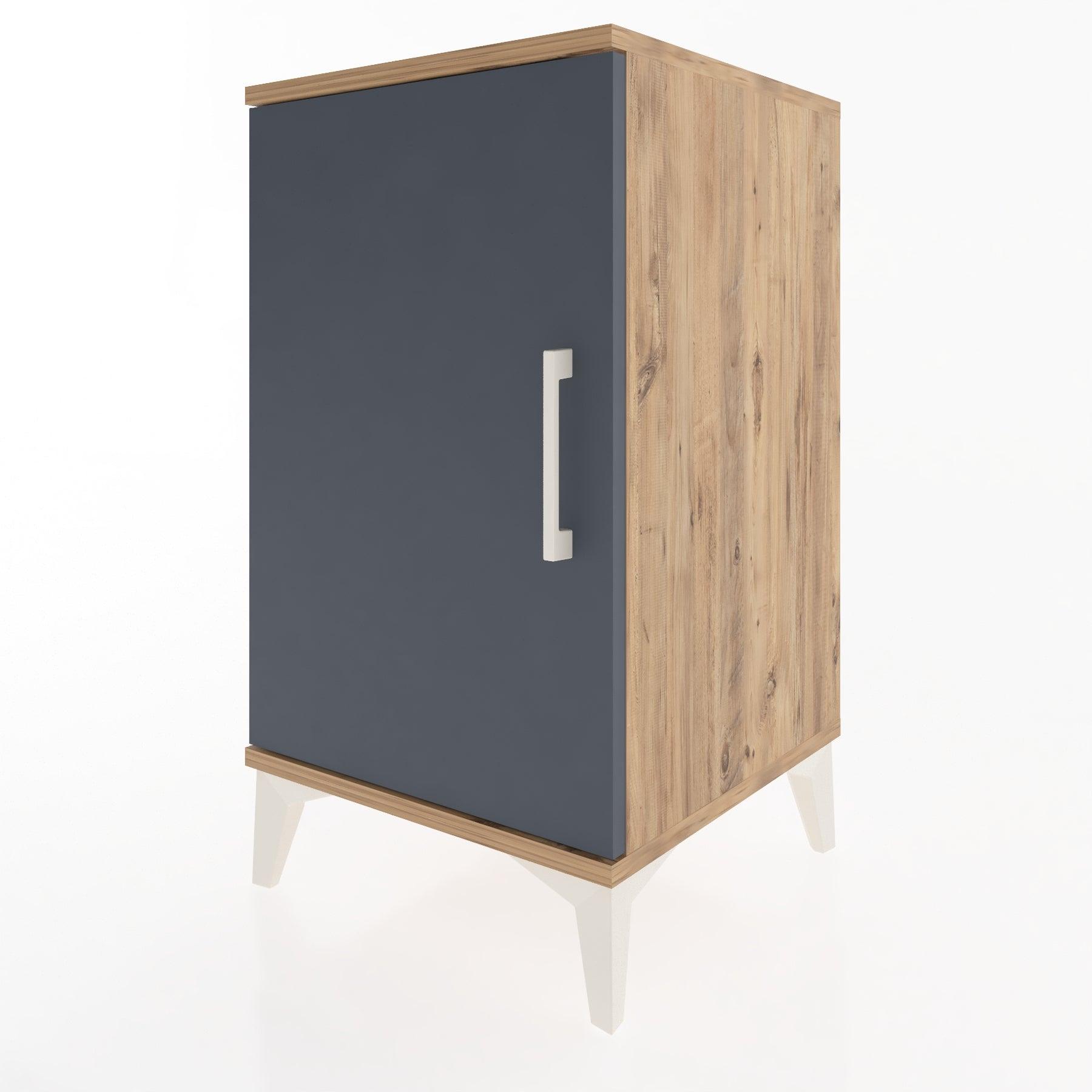 Woodntry Modular Nightstand Pine 44x44x68 cm With Cover K22-3