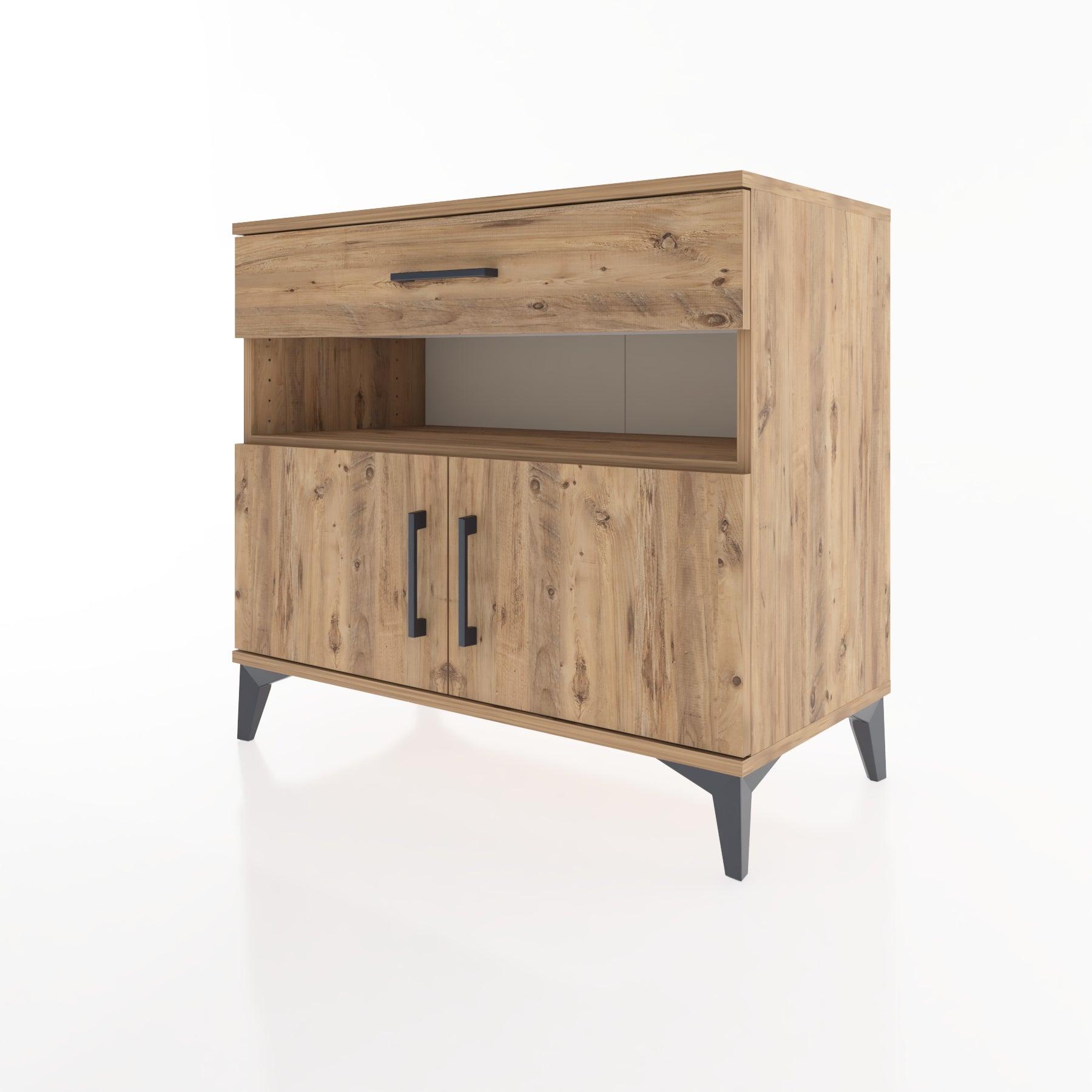Woodntry Modüler Şifonyer Çam 88x44x68 cm Fonksiyonel F23-3