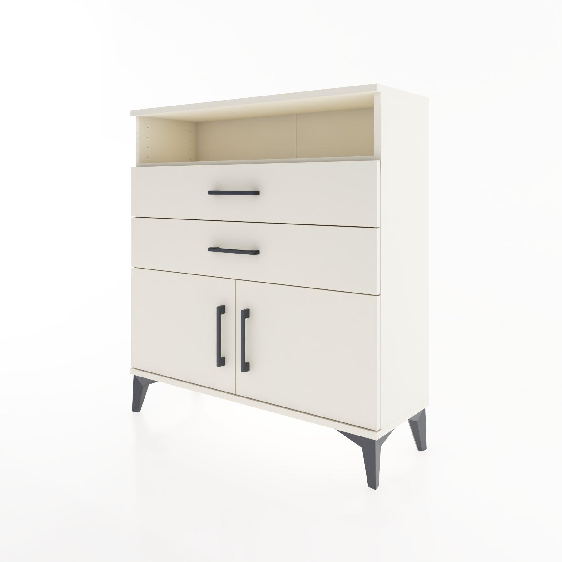 Woodntry Modular Dresser Moonstone 88x30x84 cm Functional F24-1