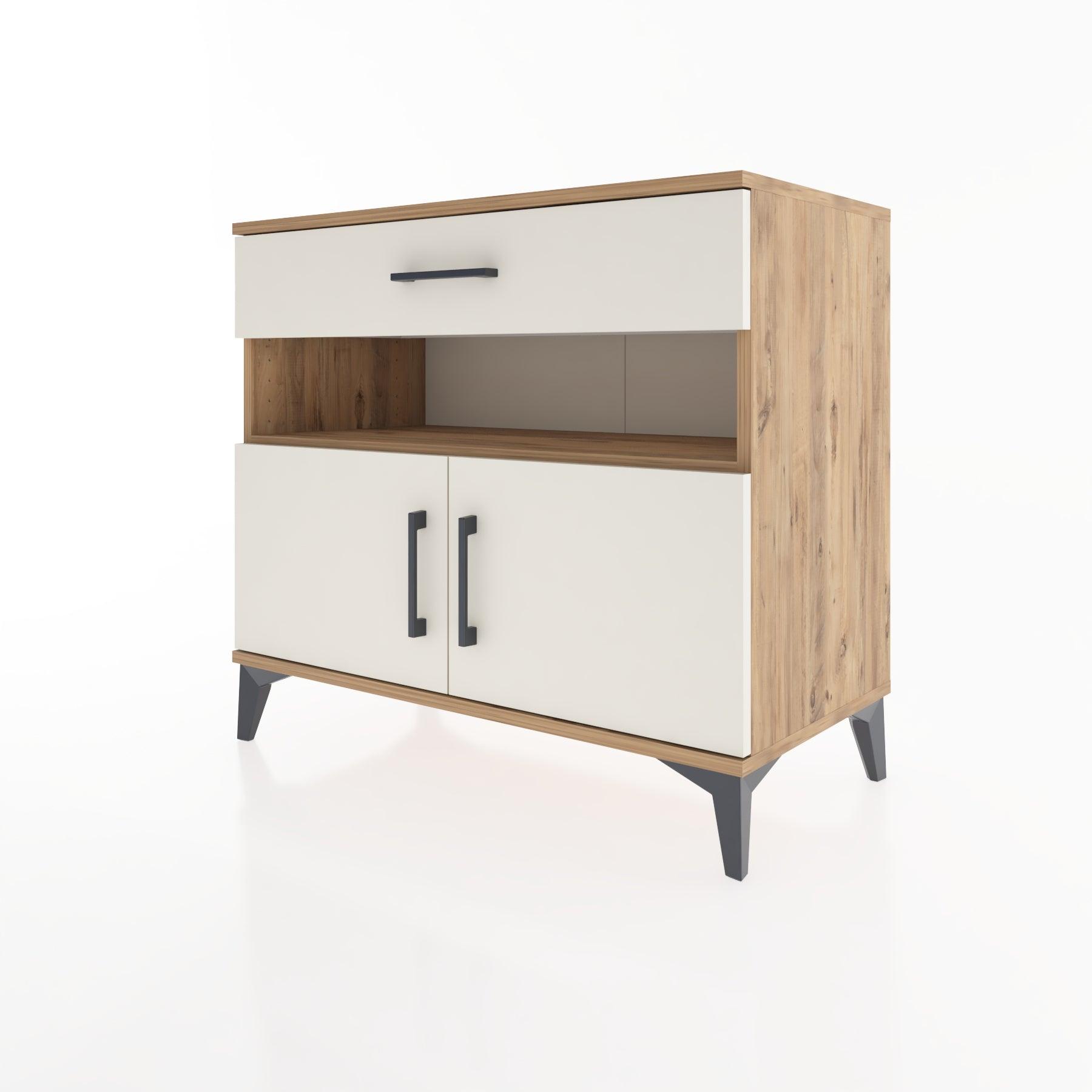 Woodntry Modüler Şifonyer Çam 88x44x68 cm Fonksiyonel F24-3