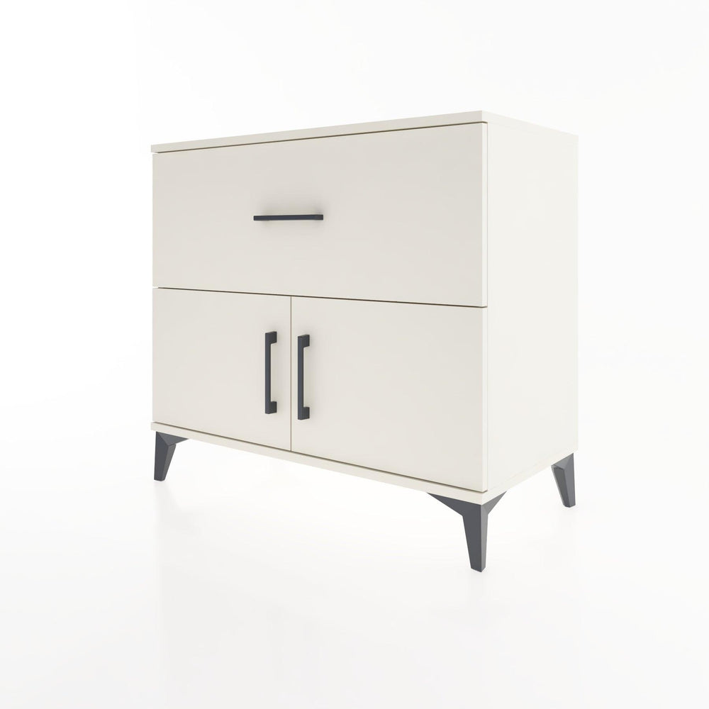 Woodntry Modüler Şifonyer Aytaşı 88x44x68 cm Kapaklı ve Çekmeceli KC25-1