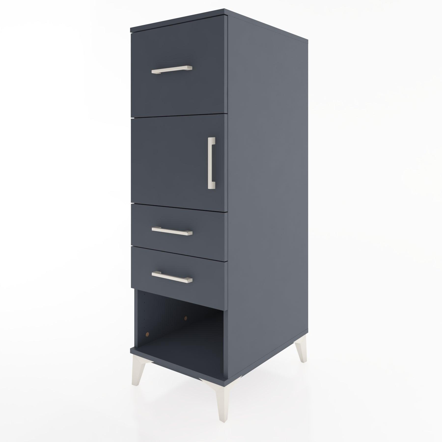 Woodntry Modular Cabinet Anthracite 44x30x122 cm Functional F25-2