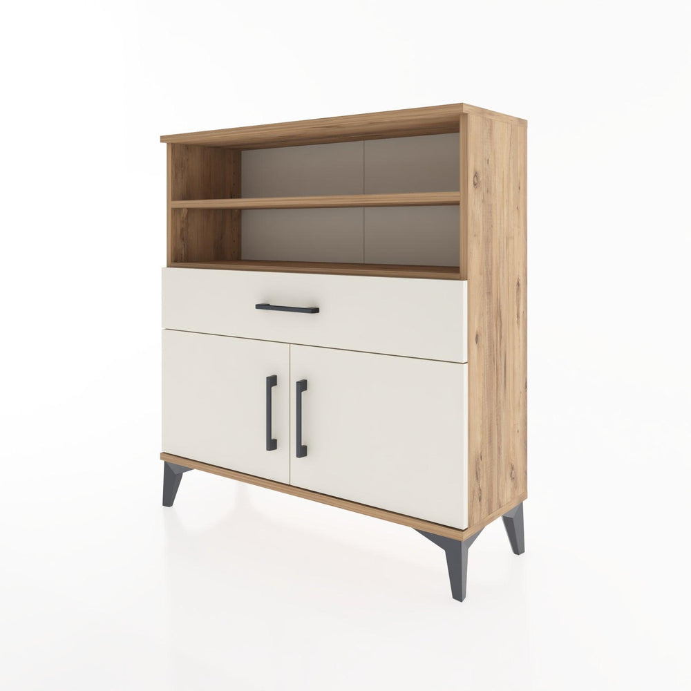 Woodntry Modüler Şifonyer Çam 88x30x84 cm Fonksiyonel F25-3