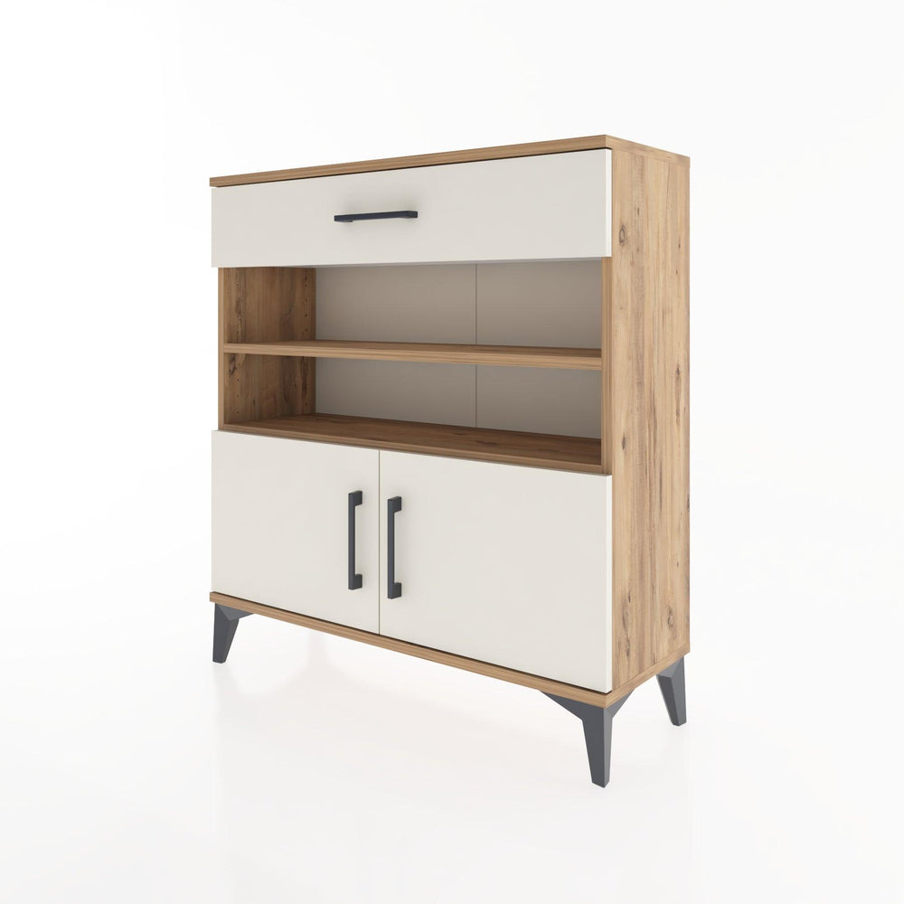 Woodntry Modüler Şifonyer Çam 88x30x84 cm Fonksiyonel F26-3