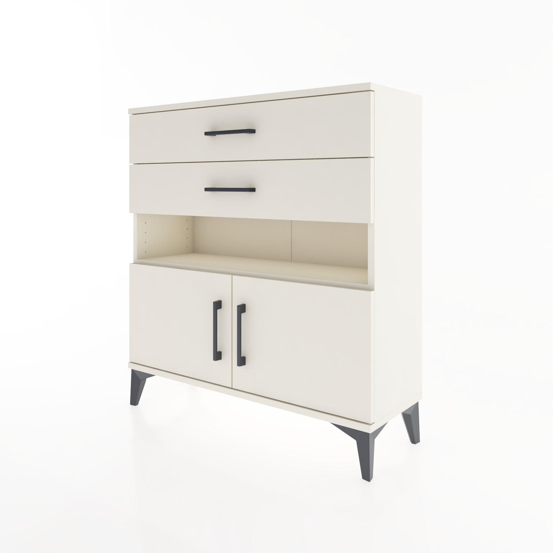 Woodntry Modular Dresser Moonstone 88x30x84 cm Functional F27-1
