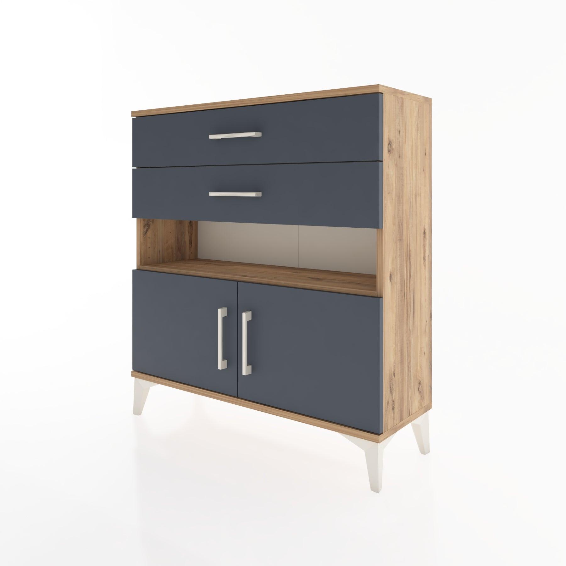Woodntry Modular Dresser Pine 88x30x84 cm Functional F27-3