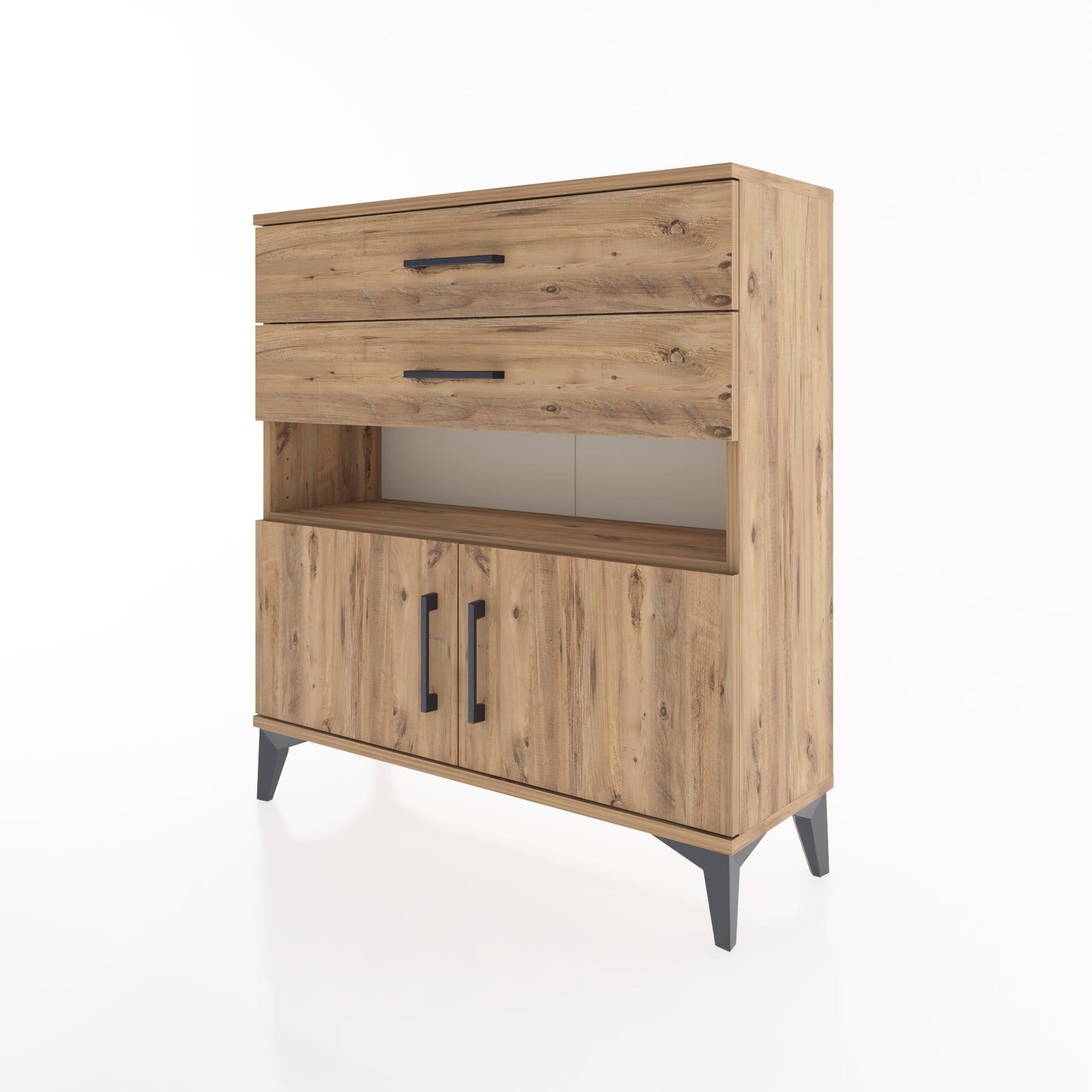 Woodntry Modular Dresser Pine 88x30x84 cm Functional F27-3