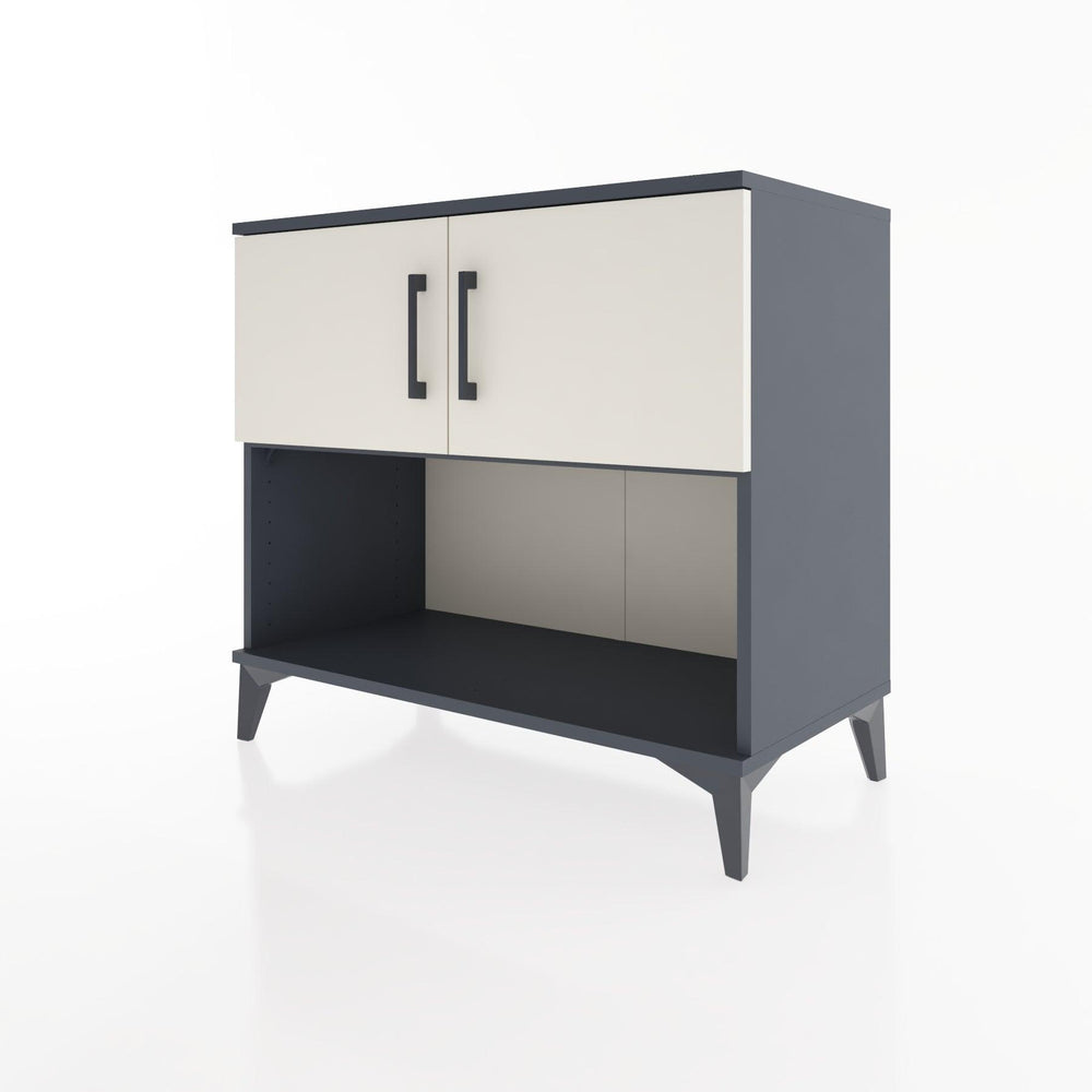 Woodntry Modular Dresser Anthracite 88x44x68 cm with Cover and Shelf KR29-2