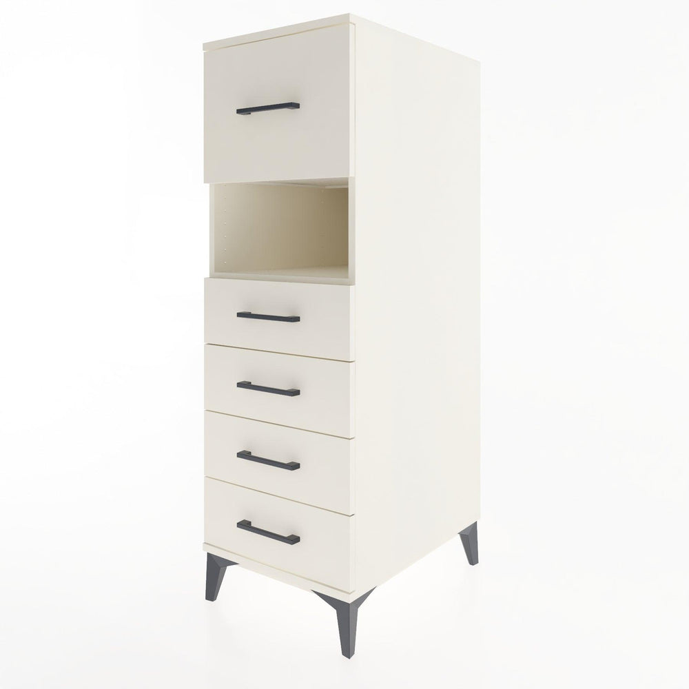 Woodntry Modular Cabinet Moonstone 44x59x122 cm with Drawers and Shelves CR30-1