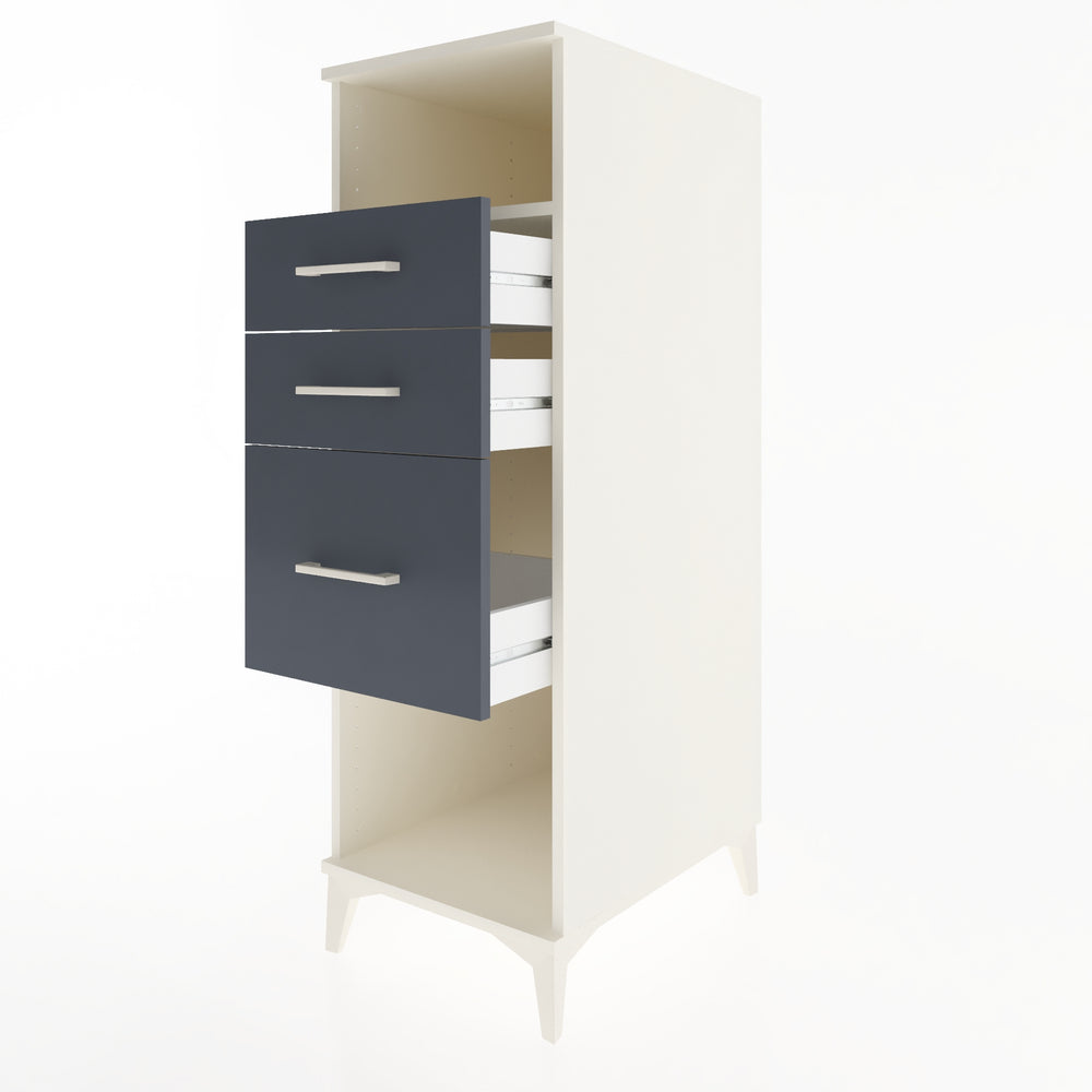 Woodntry Modular Cabinet Moonstone 44x59x122 cm with Drawers and Shelves CR81-1