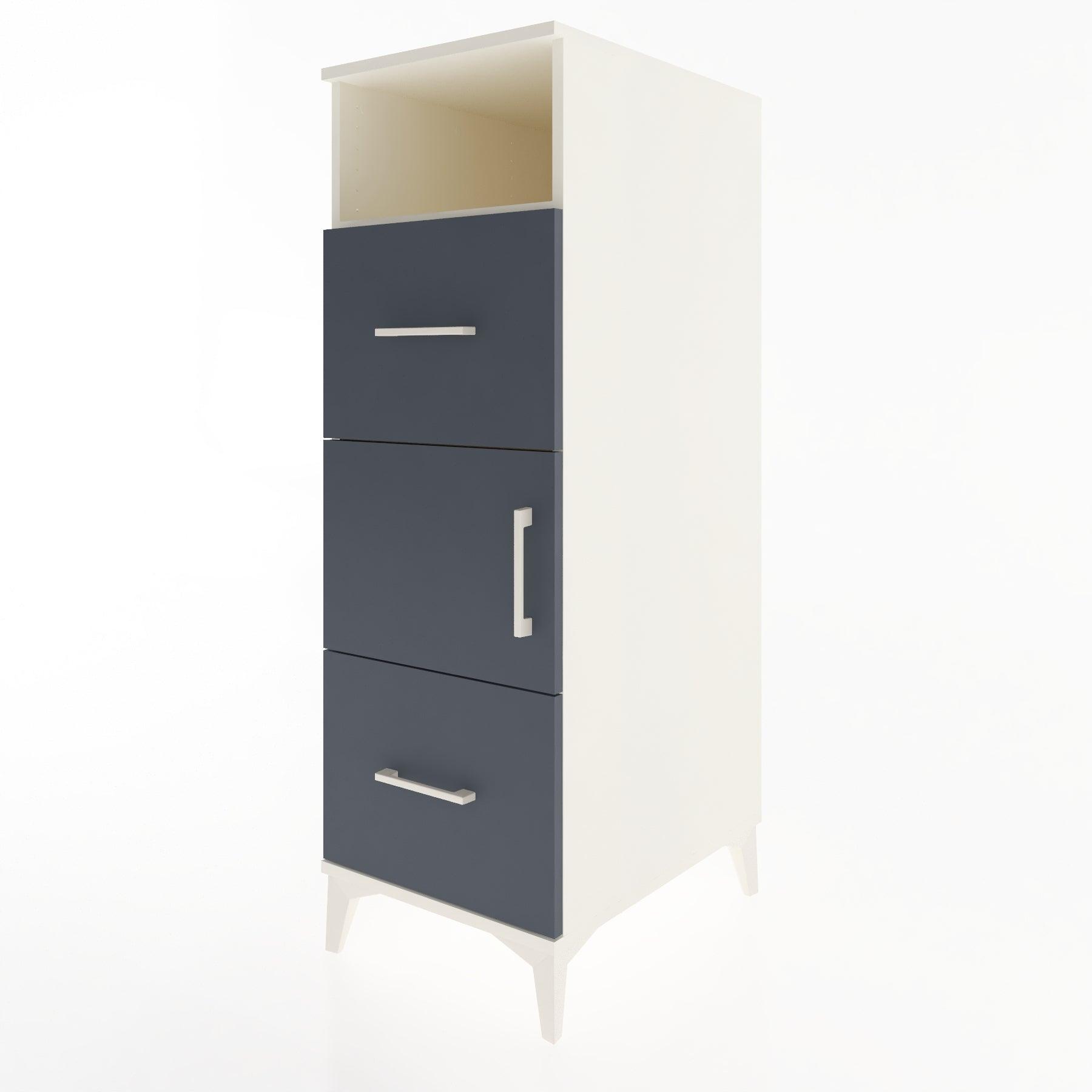 Woodntry Modular Cabinet Moonstone 44x59x122 cm Functional F132-1