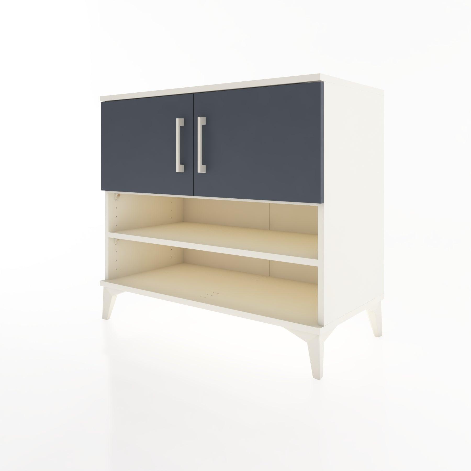 Woodntry Modüler Şifonyer Aytaşı 88x44x68 cm Kapaklı ve Raflı KR32-1