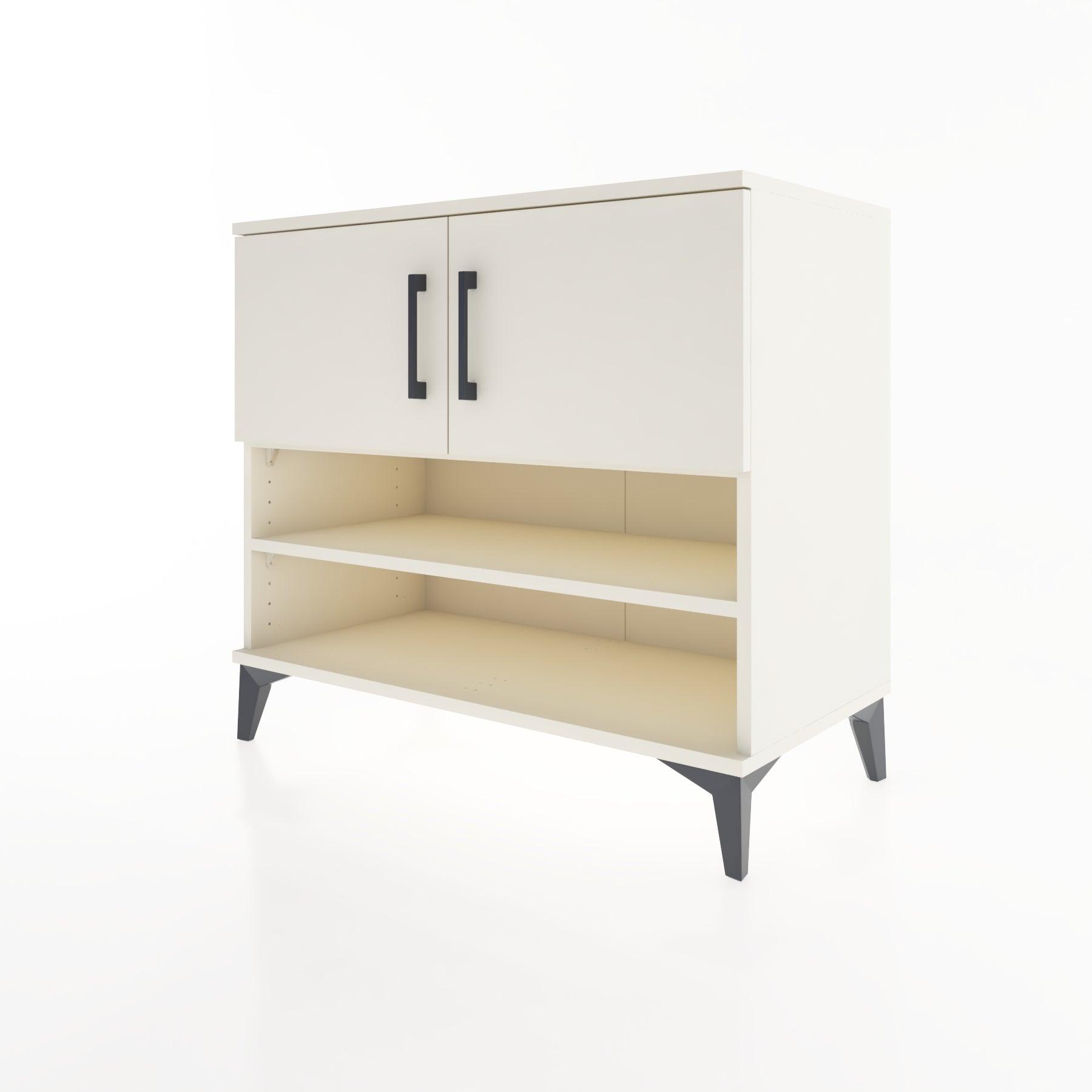 Woodntry Modüler Şifonyer Aytaşı 88x44x68 cm Kapaklı ve Raflı KR32-1