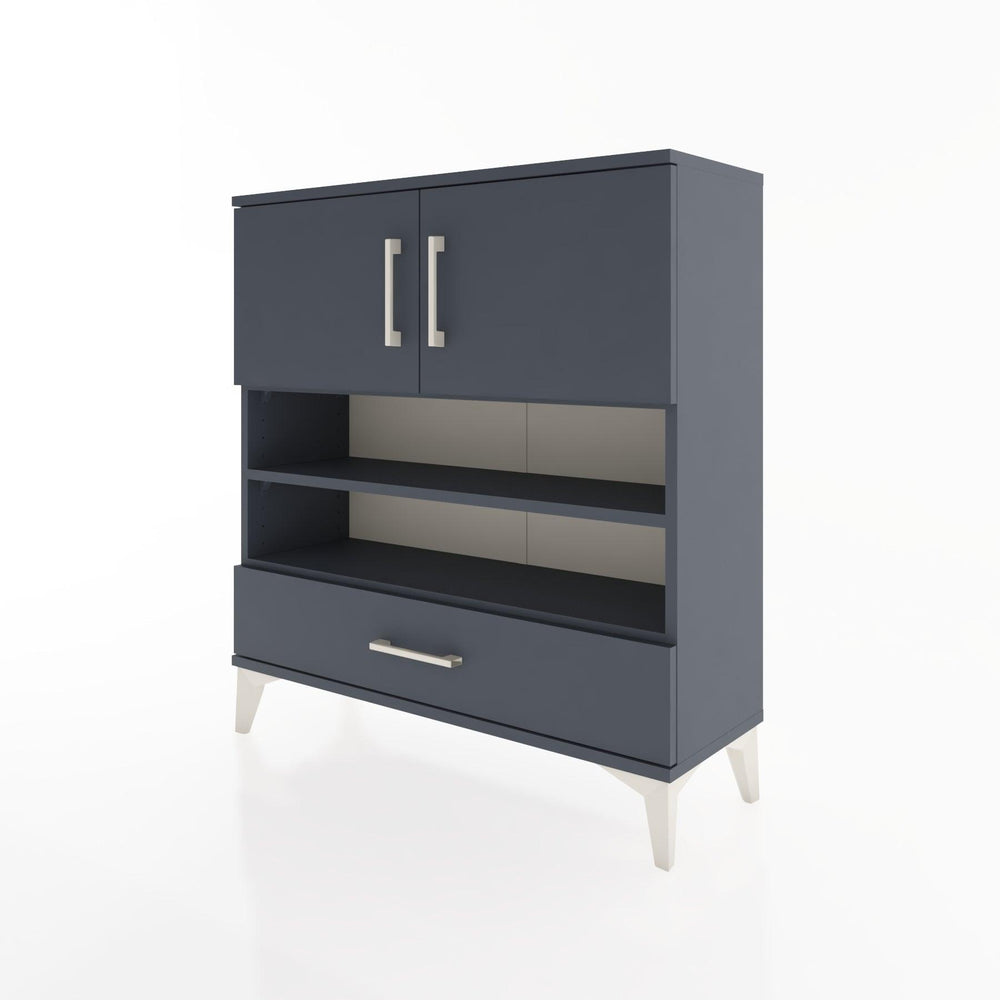 Woodntry Modular Dresser Anthracite 88x30x84 cm Functional F32-2