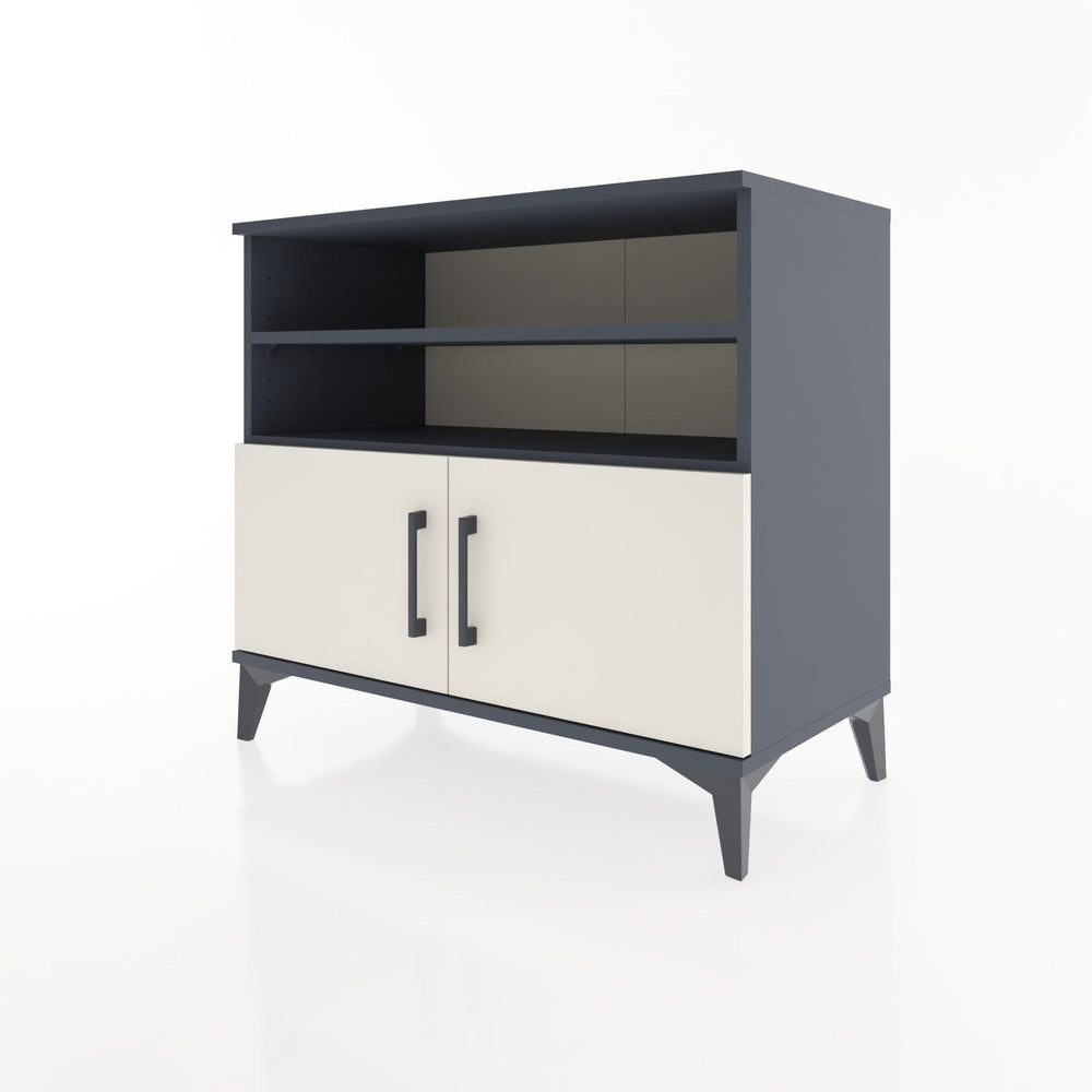 Woodntry Modular Dresser Anthracite 88x44x68 cm with Cover and Shelf KR33-2