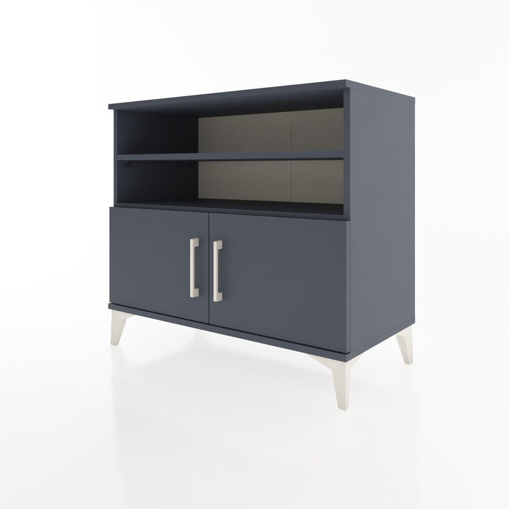 Woodntry Modular Dresser Anthracite 88x44x68 cm with Cover and Shelf KR33-2