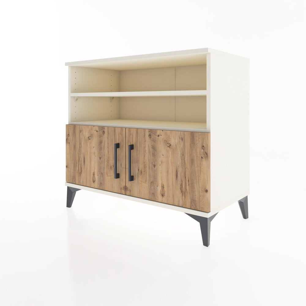 Woodntry Modüler Şifonyer Aytaşı 88x44x68 cm Kapaklı ve Raflı KR34-1