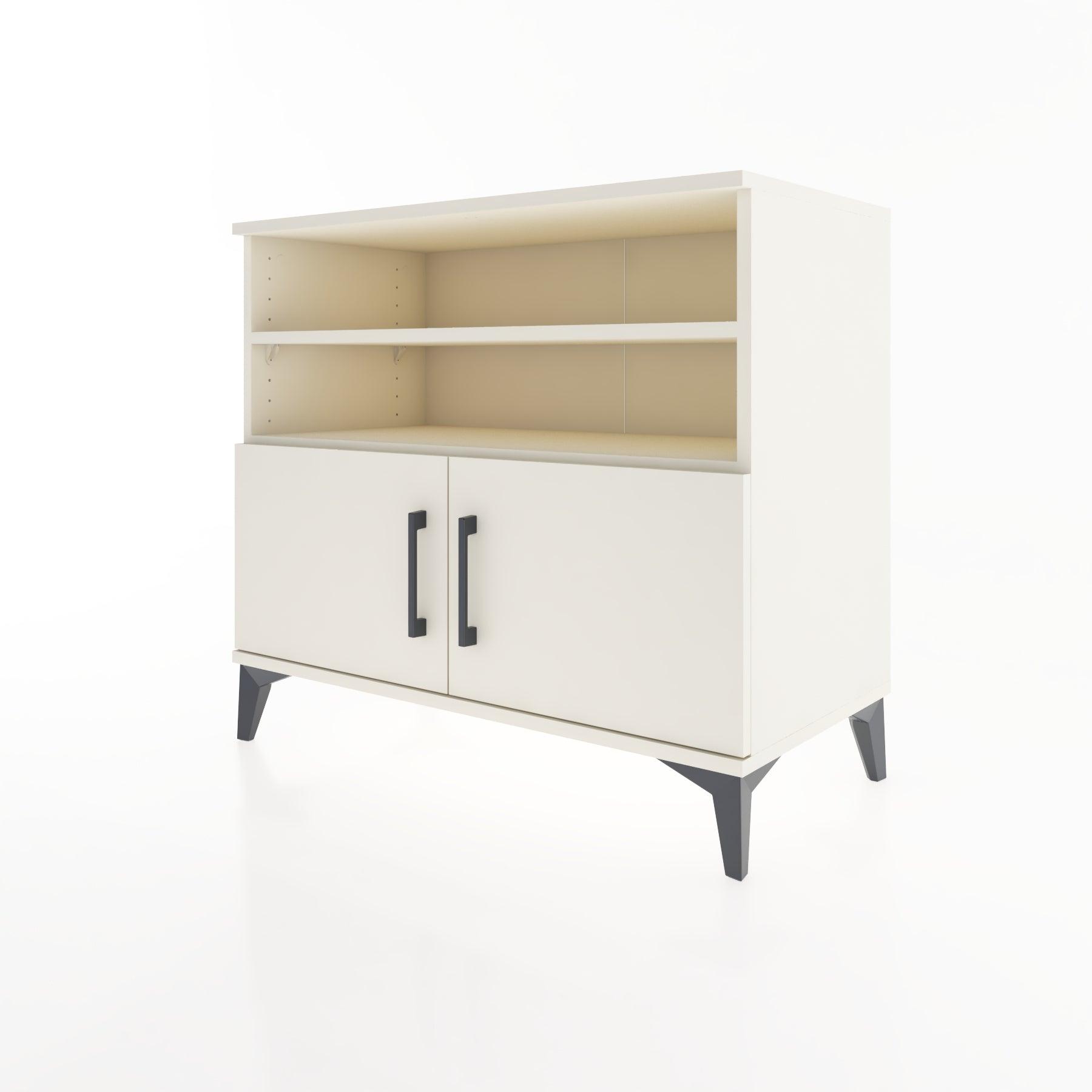 Woodntry Modüler Şifonyer Aytaşı 88x44x68 cm Kapaklı ve Raflı KR34-1