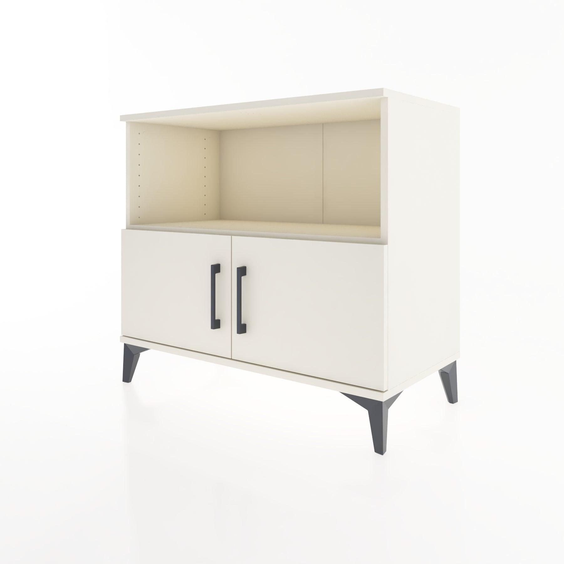 Woodntry Modüler Şifonyer Aytaşı 88x44x68 cm Kapaklı ve Raflı KR36-1