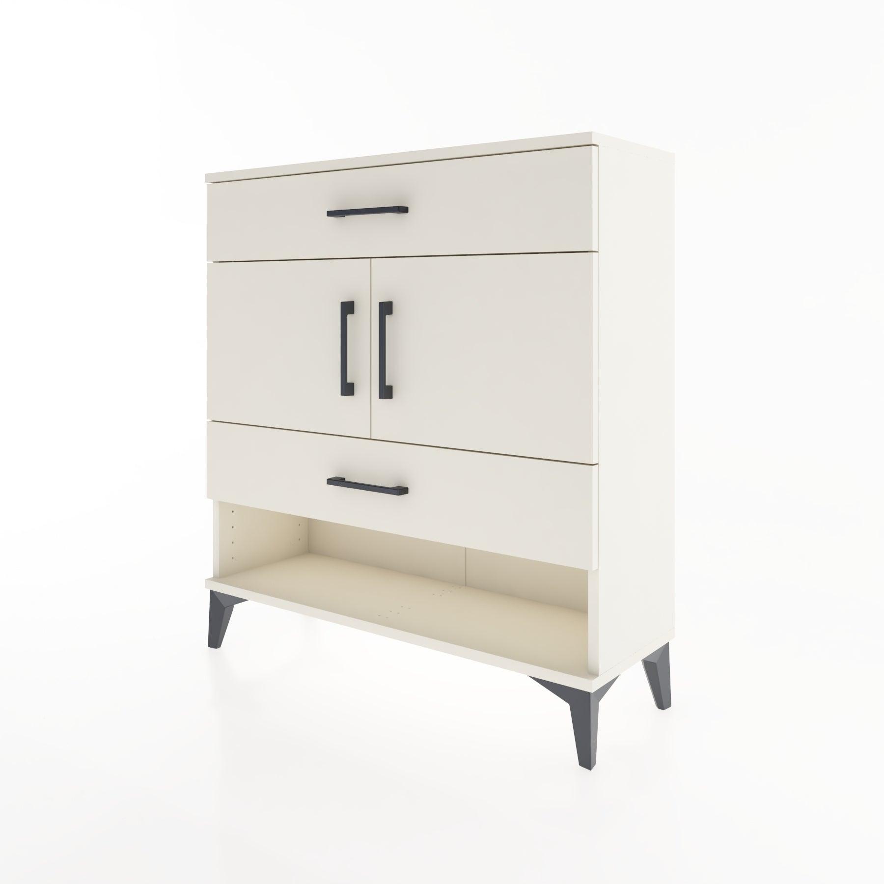 Woodntry Modular Dresser Moonstone 88x30x84 cm Functional F38-1