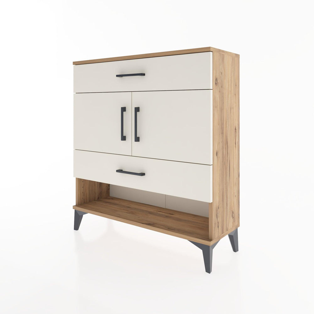 Woodntry Modüler Şifonyer Çam 88x30x84 cm Fonksiyonel F38-3