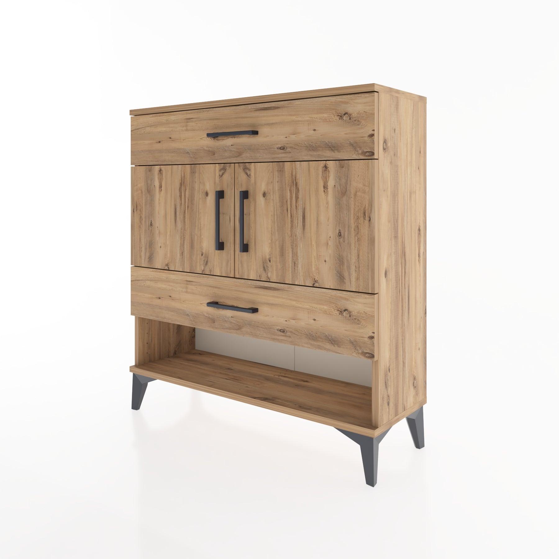 Woodntry Modular Dresser Pine 88x30x84 cm Functional F38-3