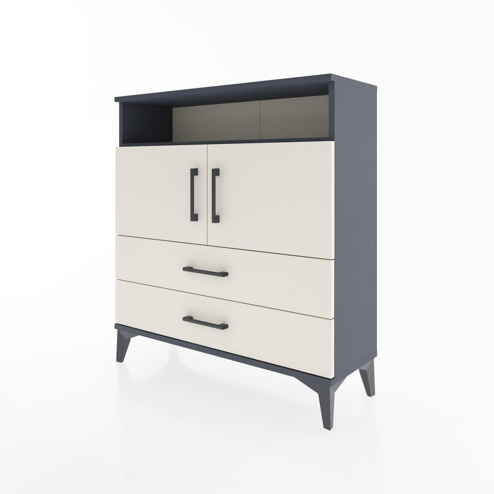 Woodntry Modular Dresser Anthracite 88x30x84 cm Functional F39-2