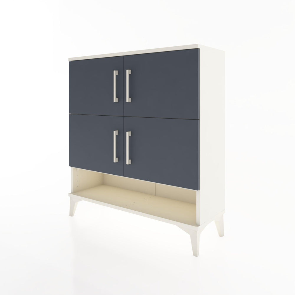 Woodntry Modular Dresser Moonstone 88x30x84 cm with Cover and Shelf KR42-1