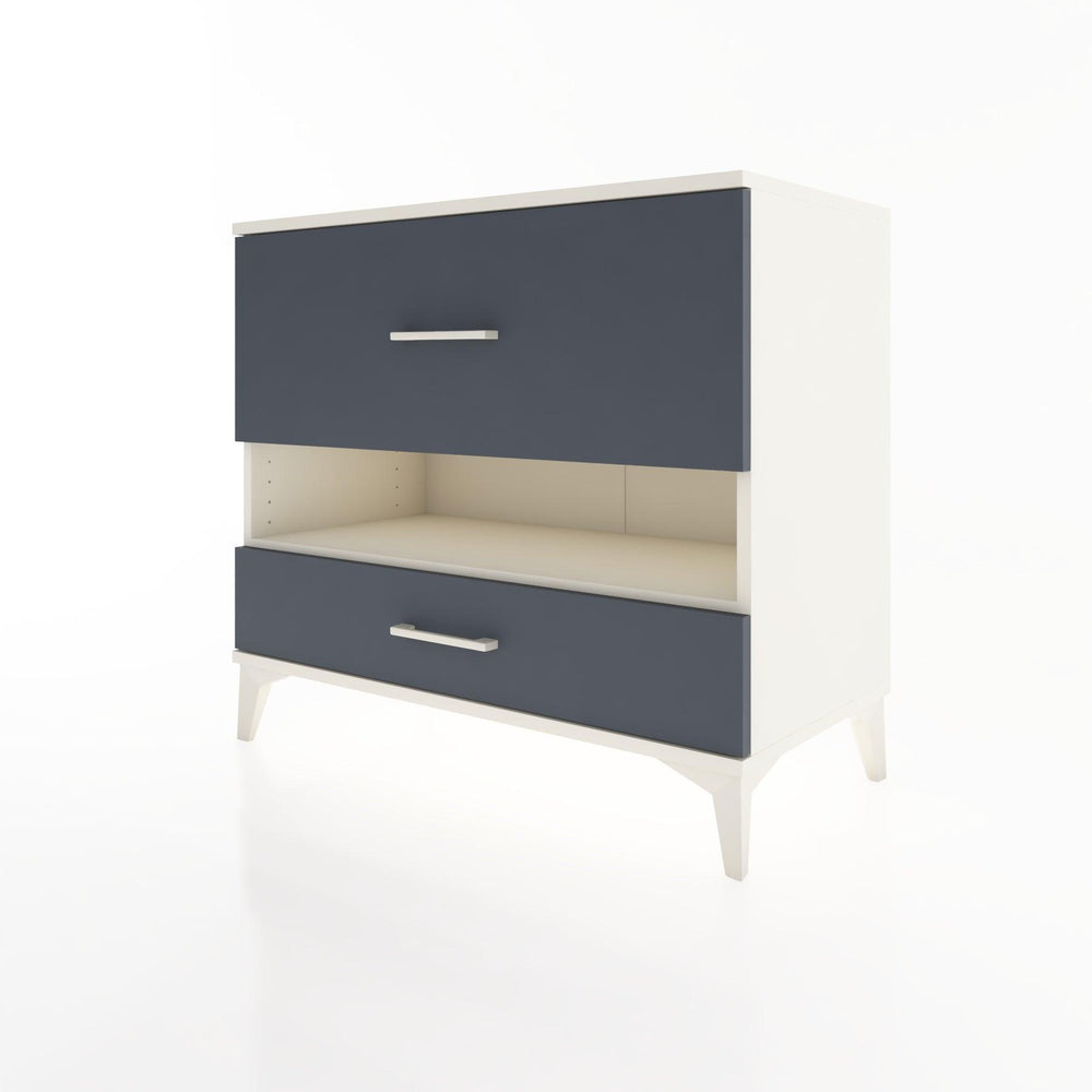 Woodntry Modular Dresser Moonstone 88x44x68 cm with Drawers and Shelves CR42-1