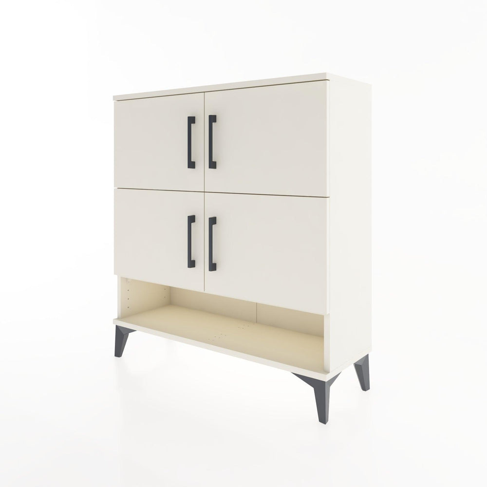 Woodntry Modular Dresser Moonstone 88x30x84 cm with Cover and Shelf KR42-1