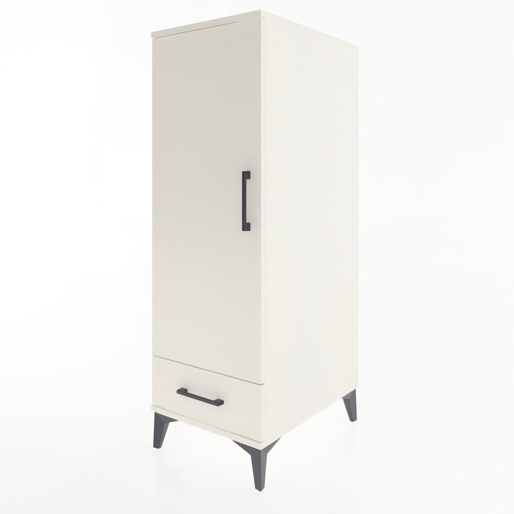 Woodntry Modular Cabinet Moonstone 44x30x122 cm with Doors and Drawers KC43-1