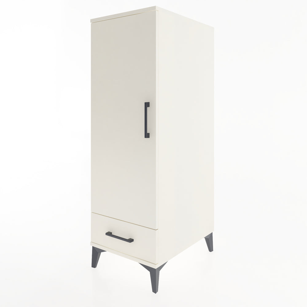 Woodntry Modular Cabinet Moonstone 44x59x122 cm with Doors and Drawers KC43-1