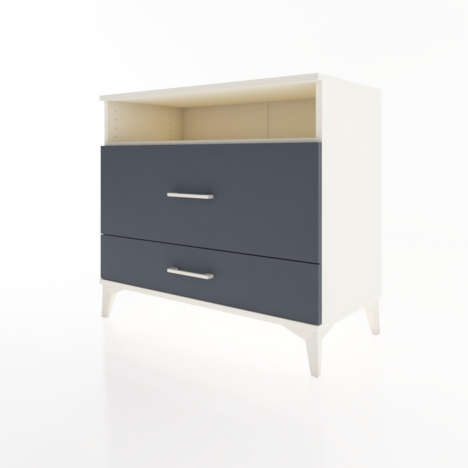 Woodntry Modüler Şifonyer Aytaşı 88x44x68 cm Çekmeceli ve Raflı CR45-1