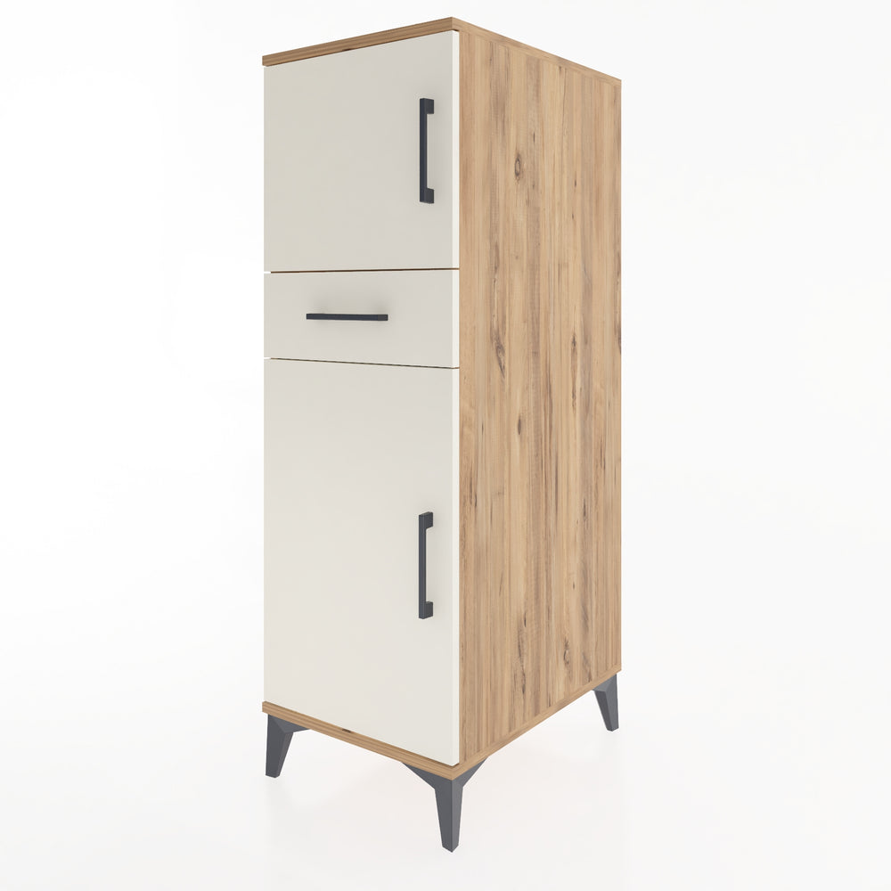 Woodntry Modular Cabinet Pine 44x59x122 cm with Doors and Drawers KC45-3