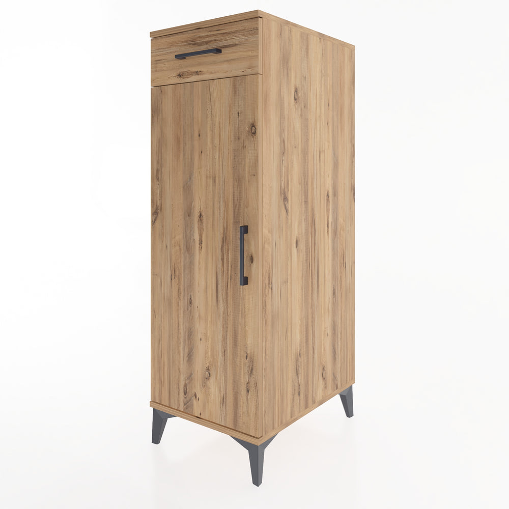 Woodntry Modular Cabinet Pine 44x59x122 cm with Doors and Drawers KC46-3