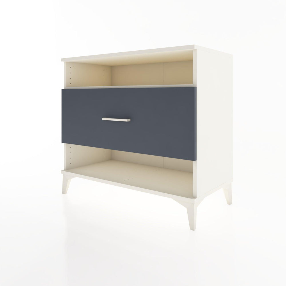 Woodntry Modular Dresser Moonstone 88x44x68 cm with Drawers and Shelves CR47-1